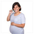 Brilliant Oral Care Expectant Mom Toothbrush, a Pregnancy Must Have with Gentle, Extra Soft Bristles, Round Head for Sensitive Teeth and Gums, Aqu...