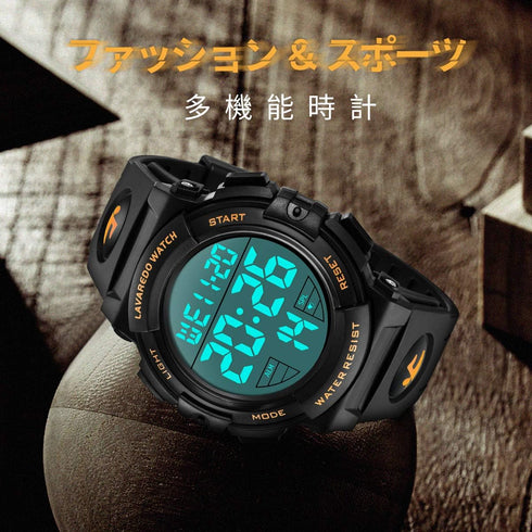 Mens Digital Watch Sports Military Watches Waterproof Outdoor Chronograph Wrist Watches for Men with LED Back Ligh/Alarm/Date...