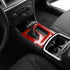 for Charger Gear Shift Panel Cover Trim Red Compatible with Dodge Charger 2015-2024 Red Interior Accessories......