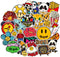 50Pcs Fashion Brand Logo Drew House Cool Stickers for Water Bottle Cup Laptop Guitar Car Motorcycle Bike Skateboard Luggage Box Vinyl Waterproof G...
