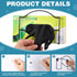 2 Pcs Glove Box Dispenser Glove Box Holder Metal Glove Box Holder Wall Mount Disposable Glove Dispenser Rubber Gloves Facial Tissue Holder for Foo...