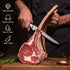 Premium Boning Knife with Sheath & Pocket Sharpener 6 Inch High Carbon Stainless Steel Japanese Fillet Professional Trimming Knife for Meat, Fish,...