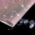 Large Self-Adhesive Bling Rhinestone Sheet Stickers, DIY Craft, Crystal Diamond Decals for Car/Phone/Laptop etc (15.8" x 9.5") (Ab)...