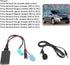 Bluetooth Audio Adapter,DC12V 6Pin Bluetooth Audio Cable Car Stereo AUX-in Adapter with Microphone ABS Fit for Renault Clio/Espace/Megane...
