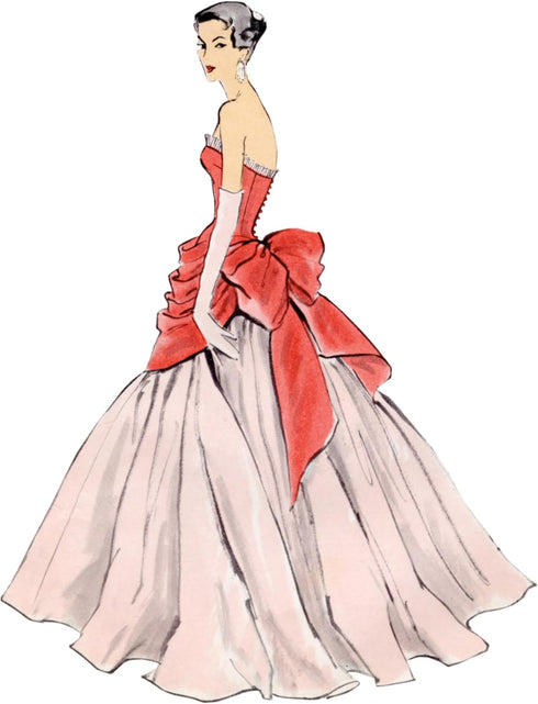 Vogue Misses' Vintage Dress and Overbodice with Pannier Sewing Pattern Kit, Design Code V1931, Sizes 16-18-20-22-24...