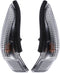 Motoforti Blinker Light, Rear Left Right Mirror Turn Signal Light Lamp, for Toyota Corolla 2014-2017, Plastic, 81740-52050, Black, 1 Set...