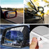 2 Pcs Car Rearview Mirror Films Anti Fog Car Rainproof Films Waterproof Car Mirror Rain Protector Film Wing Mirror Rain Deflector Film for Cars Tr...