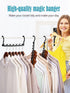 Smartor Hangers Space Saving - Plastic, 10 Pack Magic Hangers, Closet Organizers and Storage for Clothes Organizer, Hanger Organizer, Closet Hange...