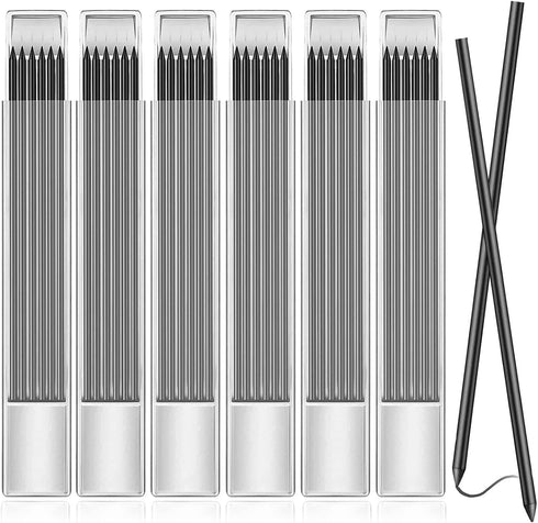36 PCS 2.8mm Pencil Lead Refills for Carpenter Pencil Mark Pencils Solid Deep Hole Mechanical Construction Pencil Replacements Study Pencil Leads ...