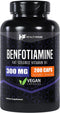 Benfotiamine 300mg | 200 Capsules | Fat Soluble Thiamine Vitamin B1 | Supports Overall Health | Non-GMO | Gluten Free...