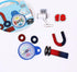 School Science Magnets Set for Kids Magnet Kit Fun Experiment Tool Physics Educational Toys Games for Children Teen Including Horseshoe/Ring/Horse...
