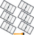 6 Pack roomba s9 Filters Replacement for iRobot Roomba s9 (9150) s9+ s9 plus (9550) s Series Robot Vacuum Cleaner...