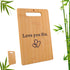 Personalized Bamboo Cutting Board: Best Sister Gift - Stylish, Multifunctional, Kitchen Accessory. Ideal for Christmas, Birthdays & More...