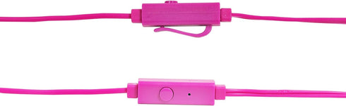 Magnavox MHP4820M-PK Gummy Earbuds with Microphone in Pink | Available in Pink, Purple, White, Black, & Blue | Earbuds Gummy | Extra Value Comfort...