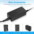 Powerextra D-Tap Charger with D-Tap Cable for V Mount Battery V Lock Battery Gold Mount battery Compatible with Sony BP-U65 BP-U68 Sony HDW-800P P...