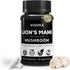 Lion's Mane Supplement Capsules - 60 Capsules (30-Day Supply), Supports Focus, Clarity, Memory, and Overall Cognition. Organic Nootropic Supplemen...