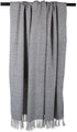 DII Diamond Throw Collection Woven Cotton, 50x60, Mineral Gray...