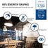 30W LED Corn Light Bulb 250W Equivalent 3000K Warm White E26 LED Light Bulb, 3750LM Non-dimmable Flicker Free Ceiling Fan LED Corn Bulb for Indoor...
