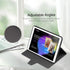 360 Degree Rotating Case for iPad 10.2 Inch 9th/7th/8th Generation, Multi-Angle Viewing Protective Soft Cover for Apple iPad 9/7/8 Gen, Auto Sleep...