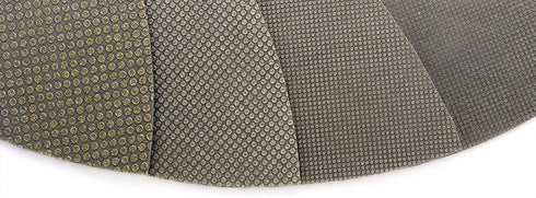 Diamond Electroplated Triangular Polishing Pads Grit 200 for Oscillating Tools...