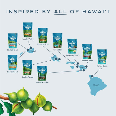 Mauna Loa Premium Roasted Macadamia Nuts, Sea Salt Flavor, 4 Oz...
