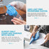 Window Glass Microfiber Cleaning Cloth 8Pack Premium Lint Free Mirrors Polishing Rags, Eye Glass Clean Cloths, Shower Glass Cleaner Towels, Glass ...