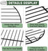 TeamFar Cooling Rack, 9inch Round Baking Wire Rack with Stainless Steel Core & Nonstick Coating, for Roasting Grilling Steaming, Non Toxic & Sturd...