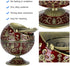 Windproof Ashtray with Flip Lid, Global Shaped Dragon Pattern Zinc Alloy Smoking Ash Tray for Home Office Crafts Decoration...