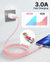 Aioneus iPhone Charger 10 ft 2Pack, (Apple Certified) Lightning Cable 10 Foot Nylon Braided Fast Charging Extra Long 10ft iPhone Cord Compatible w...