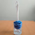 Dish Wand China Scrubbing Sponge by Compac Home, Cleans Dishes and Glassware Effectively, Unique Round Ball Shape for All-Around Cleaning, Flexibl...