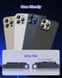 for iPhone 15 Pro/iPhone 15 Pro Max Camera Lens Protector Glitter Plus 9H Tempered Glass Screen Case Friendly Camera Cover for iPhone 15 Pro Max T...