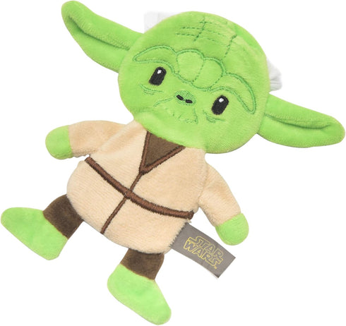 Star Wars for Pets Dog Toy Yoda 9 Inch Plush Flattie Dog Toy | Medium Yoda Dog Toy for All Dogs and Every Day Play to Add to Dog Toy Bin| Flat Dog...