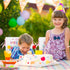 Tudomro 2 Pieces It's My Birthday Chair Cover Birthday Seat Cover for Office Chair Kids Chair Cover with Ribbons Cupcake Chair Back Covers for Cla...