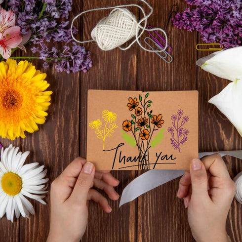 20 Flower Stencils for Painting Wildflower Reusable Stencil Large Floral Bouquet Template Paint Stencils for Painting on Wood Burning Wall Home Si...