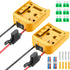 Power Wheels Adapter for Dewalt 20V Battery, Power Wheels Battery Converter Kit with Switch & Fuse & Wire Terminals & 12 AWG Wire for DIY (1-Pack)...