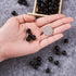 KISSITTY 200Pcs Natural Dyed Black Wooden Ball Spacer Beads 10mm Wood Loose Smooth Beads with 3.5mm Hole for DIY Craft Jewelry Making...