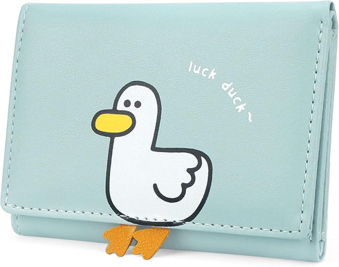 CONISY Cute Wallets for Women, Leather RFID Blocking Small Trifold Wallet with ID Window for Girls and Ladies Womens Wallet...