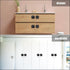 2pcs Freezer Lock, Self-Adhesive Refrigerator Door Locks with 2 Code-Setting Key Refrigerator Combination Lock No-Drilling Practical Fridge Locks ...