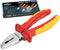 FIRSTINFO H57112-7.08-inch VDE 1000V, Insulated Linesman Combination Pliers with Chrome Molybdenum Steel Body and Dual Material Anti-Slip Handles...
