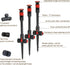Eden 96093 Multi-Adjustable Flex Design Garden Sprinkler with Extension Set, Great for DIY Gardening Product...