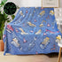 Tractor Blanket for Boys, Construction Blanket for Boys, Car Blanket for Boys, Kids Blankets for Boys, Toddler Blanket for Kids, Personalized Baby...
