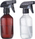 Plant Mister Water Spray Bottle for Plants 2 Pack - BPA Free - 10oz Plastic Refillable Containers Fine Mist Plant Spray Bottle with Adjustable Noz...