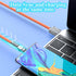 120W Chubby Type C Cable 180°Rotating Fast Charge Cable USB C Cable Heavy Duty Unbreakable Silicone,Compatible with Samsung Galaxy S10 S9,Note 9 8...