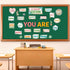 Affirmation Station Bulletin Board Set Cactus Motivational Posters for Classroom You Are Positive Accent Cutouts Inspirational Decoration for Home...