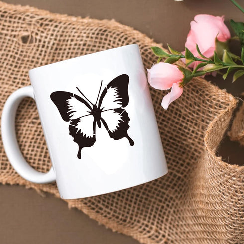 16 Pieces Butterfly Stencils for Painting, Reusable Plastic Spring Templates Flower Butterflies Stencils for Painting Craft Wood Canvas Fabric Nat...