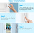 SanJie Door Alarm for Kids Safety with Remote, Door Open Alarm for Home /Dementia Patients/Pool?0-120 Db Volume Ajustable 4 Working Modes?, Door A...