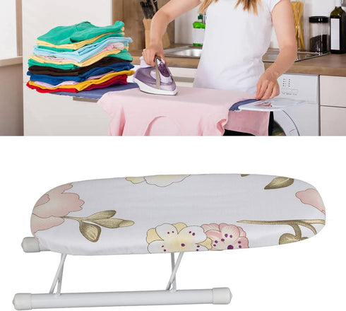 Fdit Small Ironing Board Toy for Sleeves Neckline T-shirt Collar Cuff Underwear (Not Suitable for Complete Clothing)...