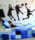 3D Basketball Player Wall Decals Decors for Boys Room,Basketball Slam Dunk Wall Decor for Boys Bedroom...