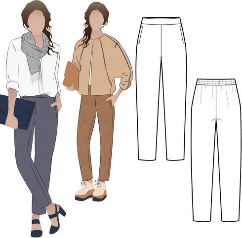 Style Arc Sewing Pattern - Talia Woven Pant (Sizes 04-16)...