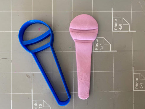 Microphone Cookie Cutter...